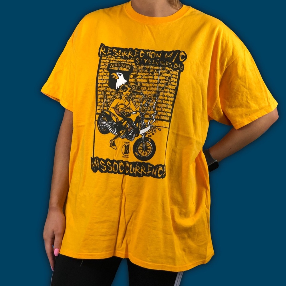 Motorcycle club tee shirt